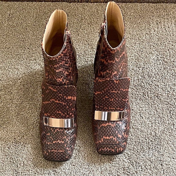 Sergio Rossi python ankle boot - Picture 1 of 4